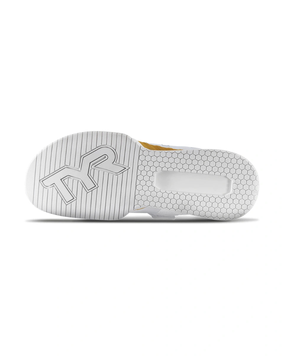 TYR L-1 Lifter White/Gold *Squat University Collaboration*