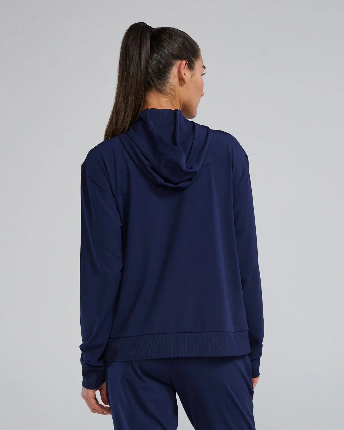 TYR Tech Women's Full Zip Hoodie - Navy