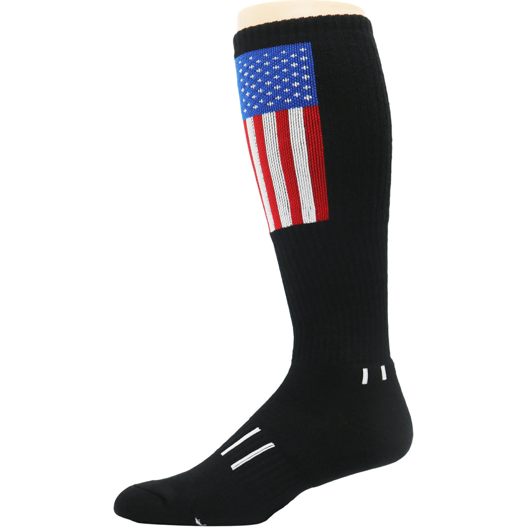 MOXY Socks America's Finest Deadlift Block Knee-High