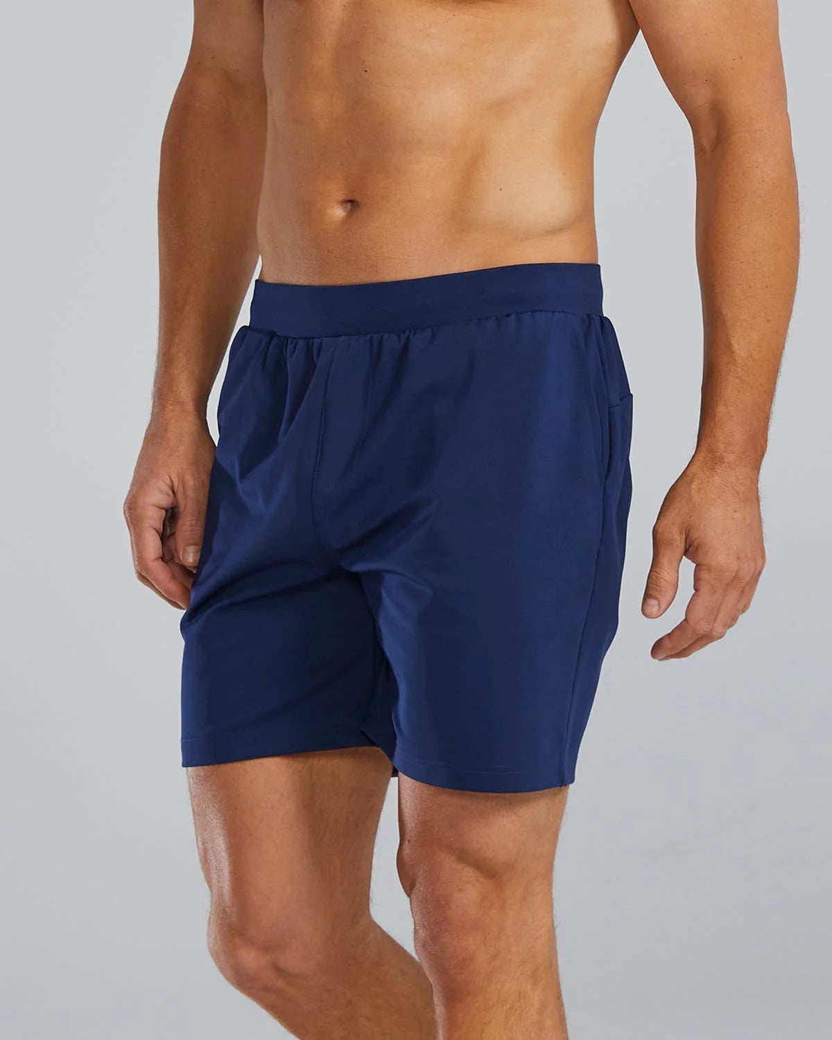 TYR Elevation Men's Tech Short 7" - Steel Blue