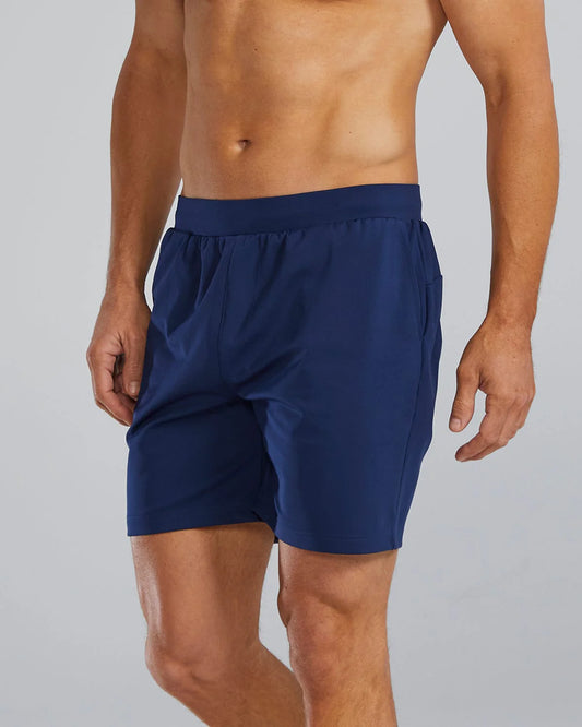 TYR Elevation Men's Tech Short 7" - Steel Blue