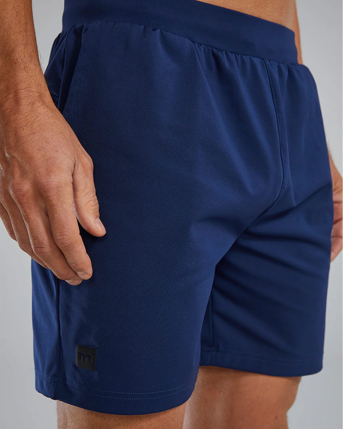 TYR Elevation Men's Tech Short 7" - Steel Blue