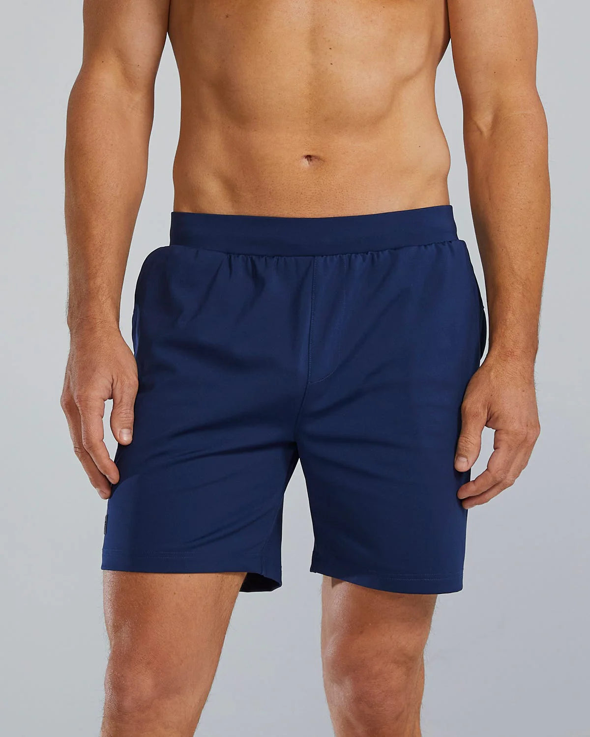 TYR Elevation Men's Tech Short 7" - Steel Blue