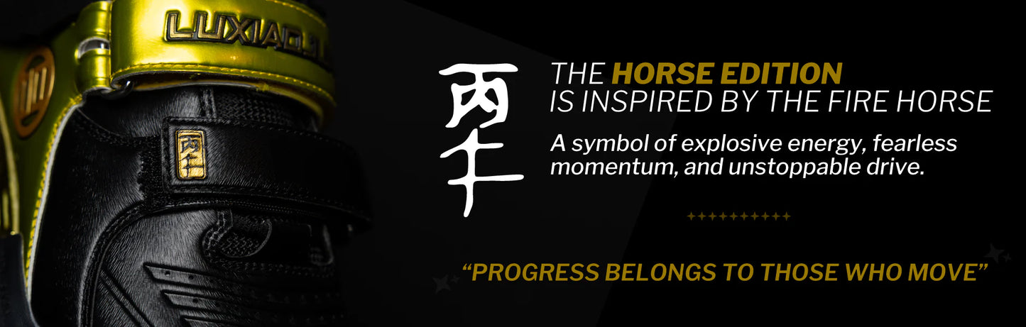 LUXIAOJUN PowerPro Weightlifting Shoes (The Horse Edition)