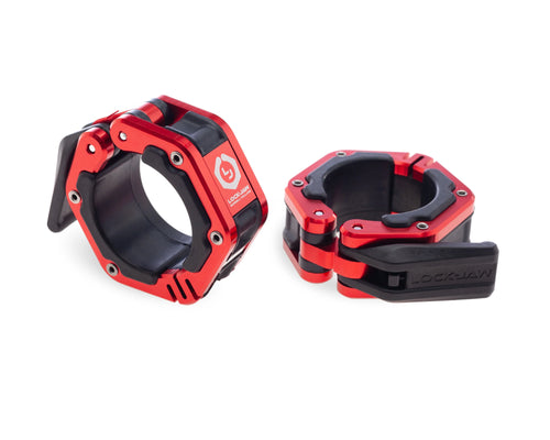 Lock-Jaw Flex Metal Collars with Magnet -2”/50mm Olympic Barbell Collar