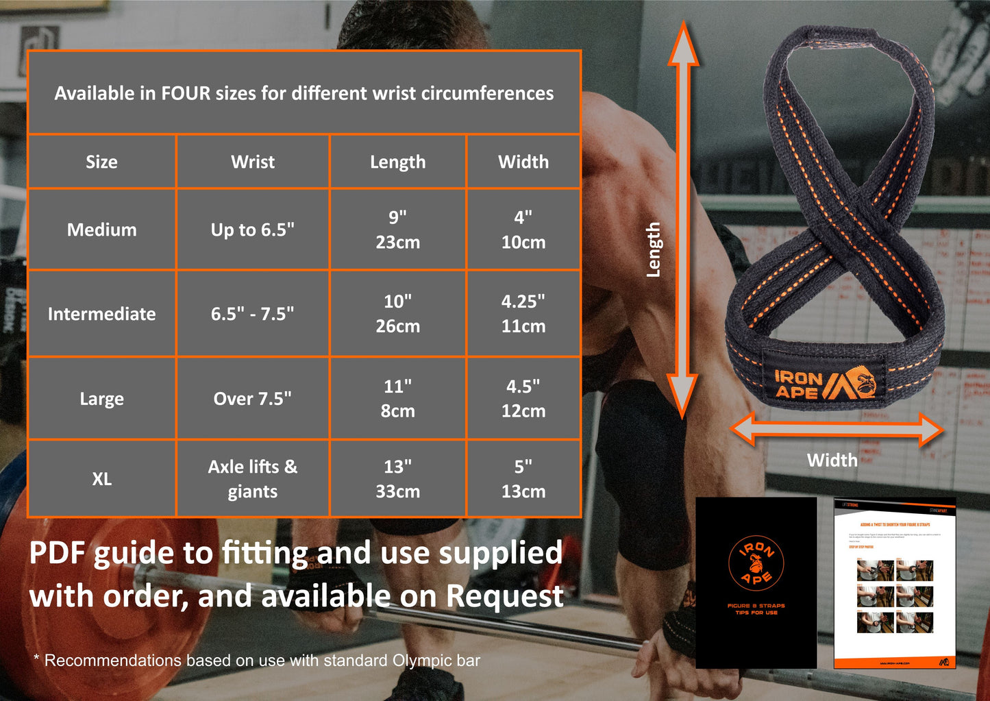 Heavy Duty Figure 8 Straps