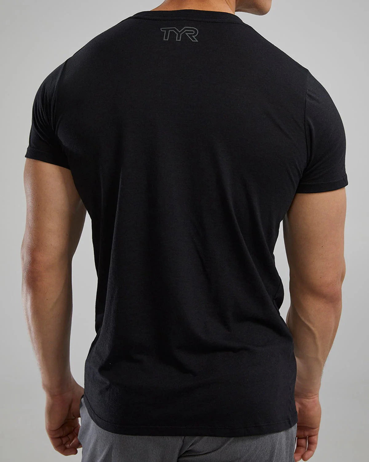 Unisex Lightweight Ultrasoft Tech Tee (Black)