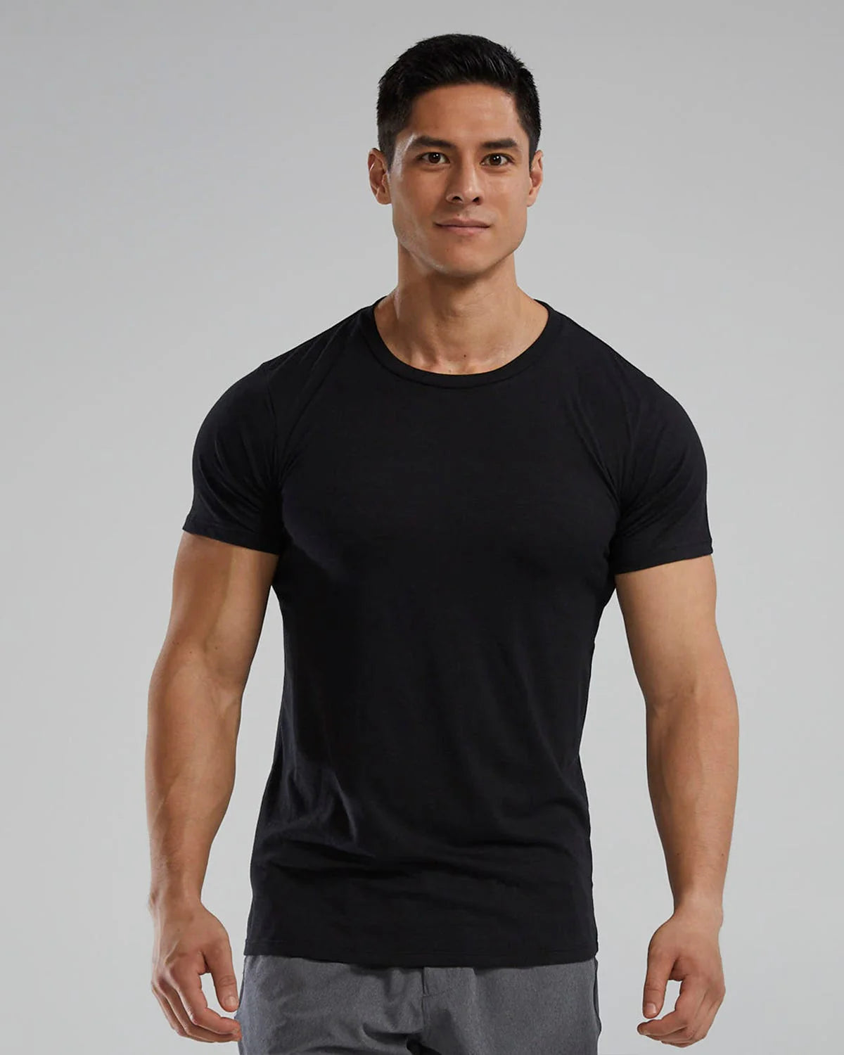 Unisex Lightweight Ultrasoft Tech Tee (Black)