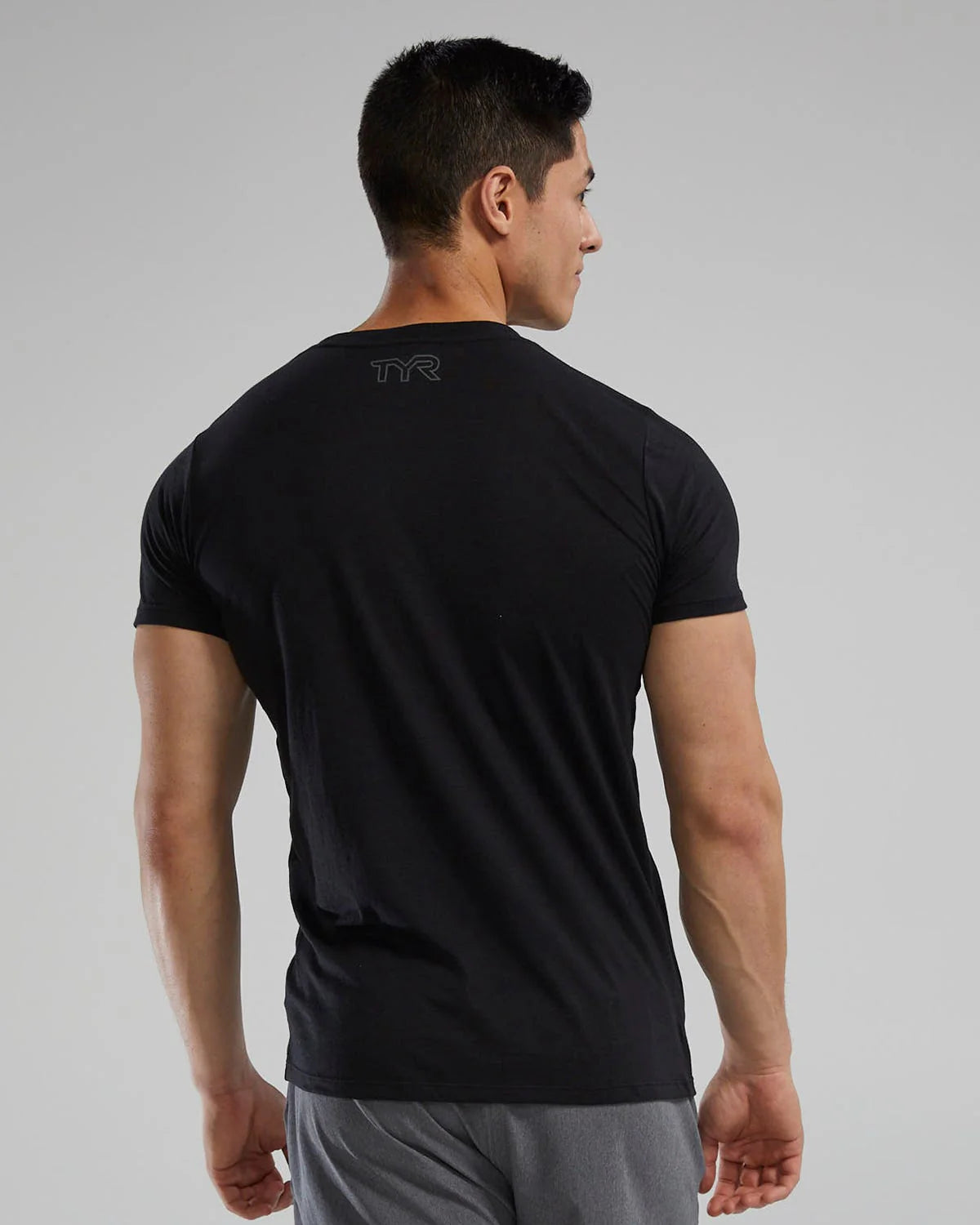 Unisex Lightweight Ultrasoft Tech Tee (Black)