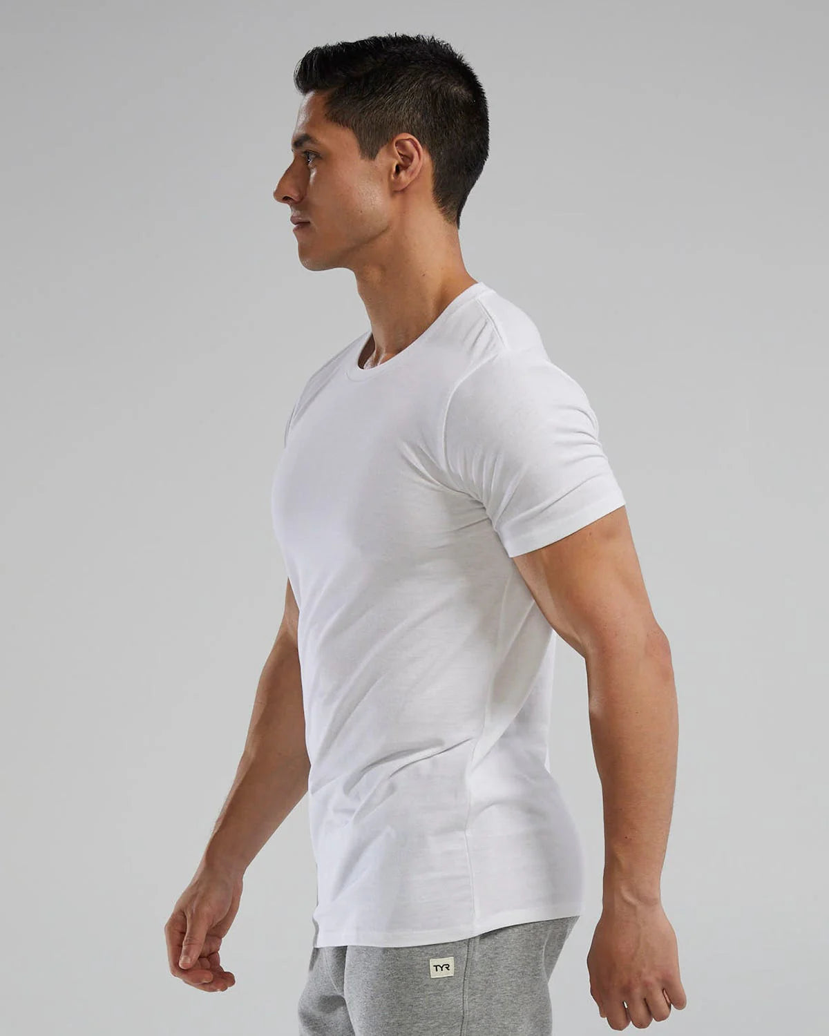 Unisex Lightweight Ultrasoft Tech Tee (White)