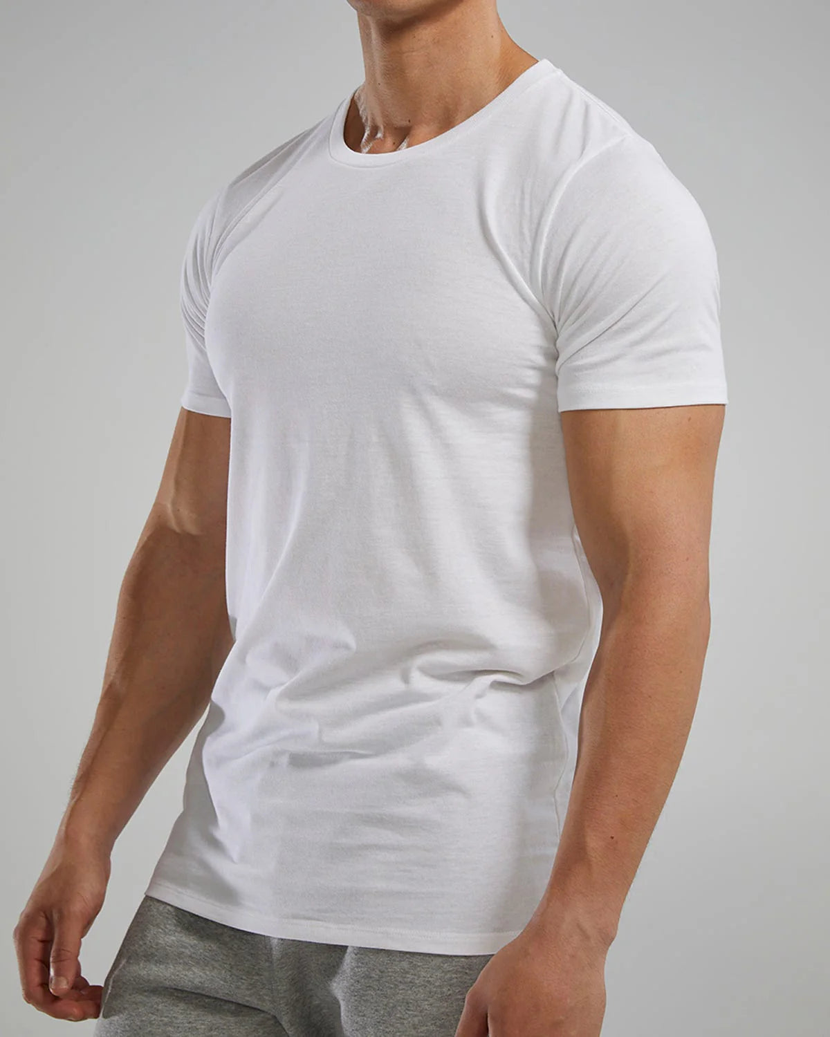 Unisex Lightweight Ultrasoft Tech Tee (White)