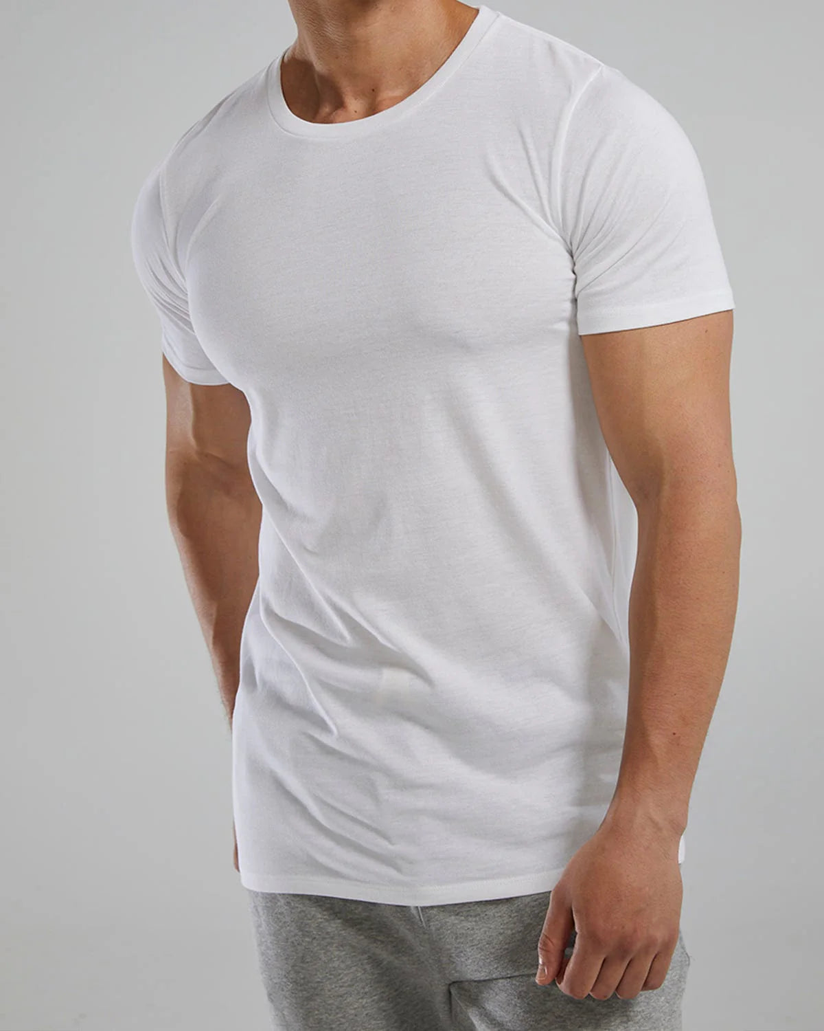 Unisex Lightweight Ultrasoft Tech Tee (White)