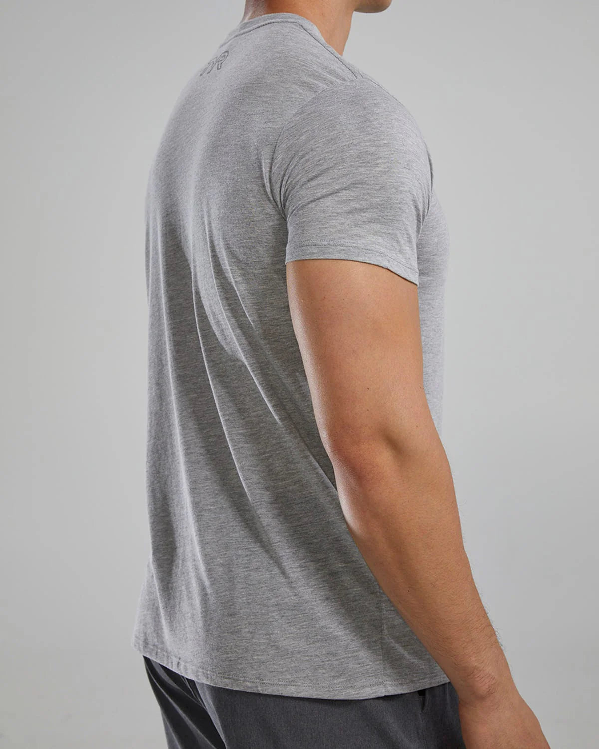 Unisex Lightweight Ultrasoft Tech Tee (Light Heather Grey)