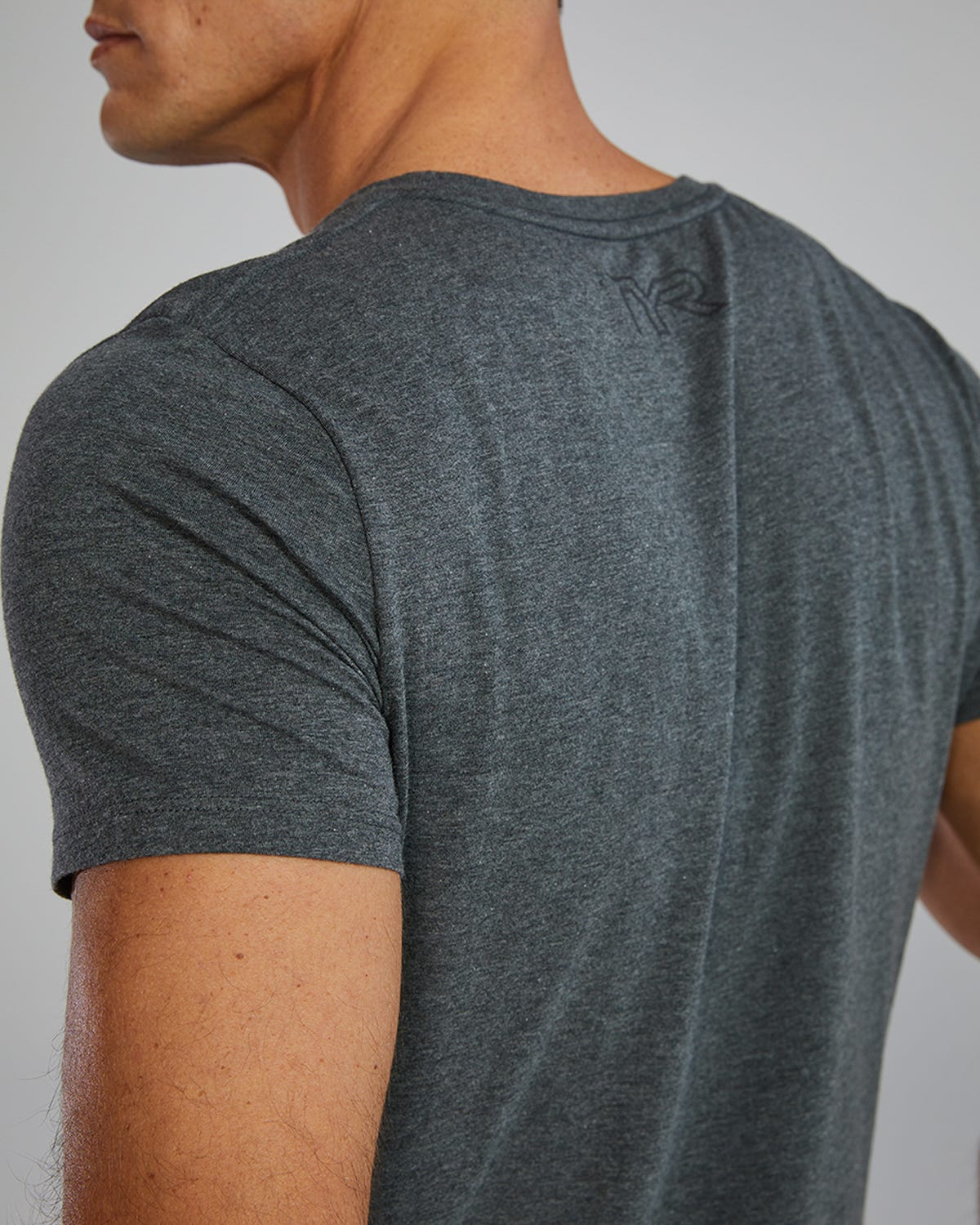 Unisex Lightweight Ultrasoft Tech Tee (Charcoal Heather)