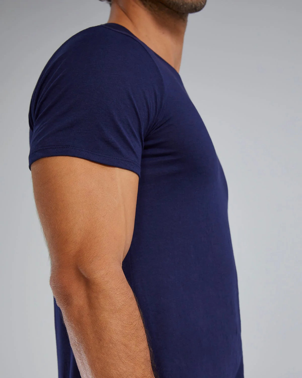 Unisex Lightweight Ultrasoft Tech Tee (Navy)