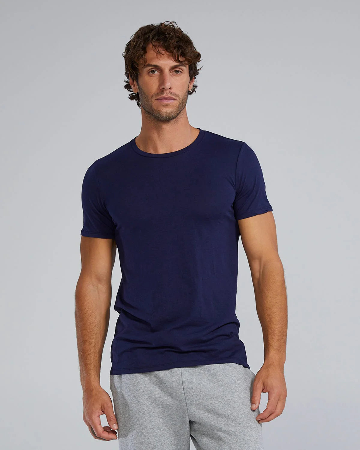 Unisex Lightweight Ultrasoft Tech Tee (Navy)