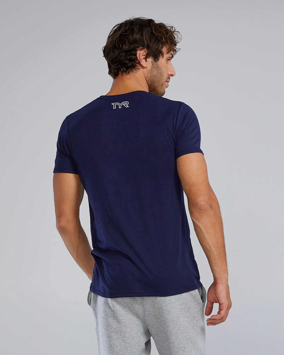 Unisex Lightweight Ultrasoft Tech Tee (Navy)
