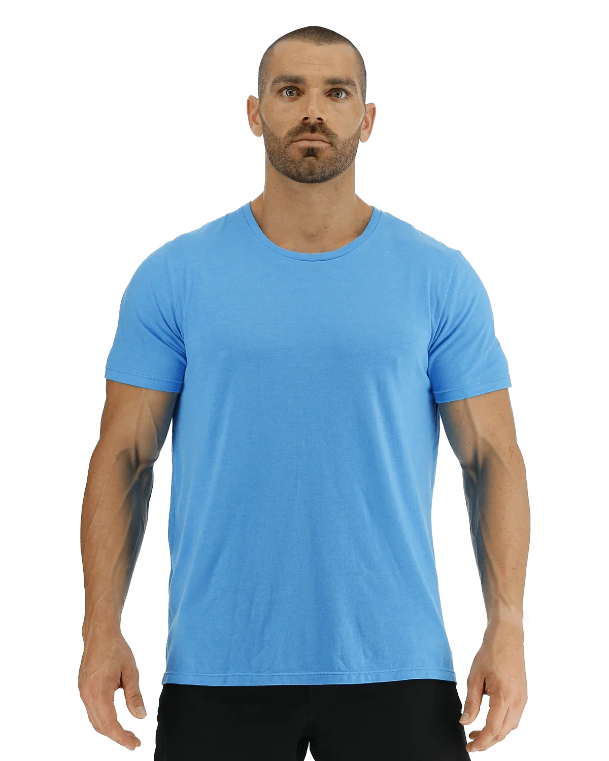 Unisex Lightweight Ultrasoft Tech Tee (Light Blue)