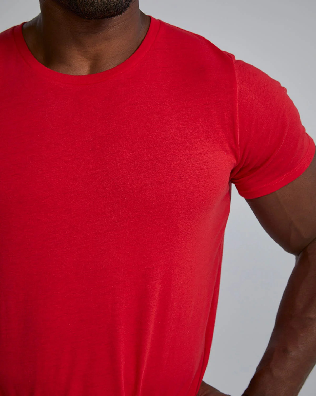 Unisex Lightweight Ultrasoft Tech Tee (Red)