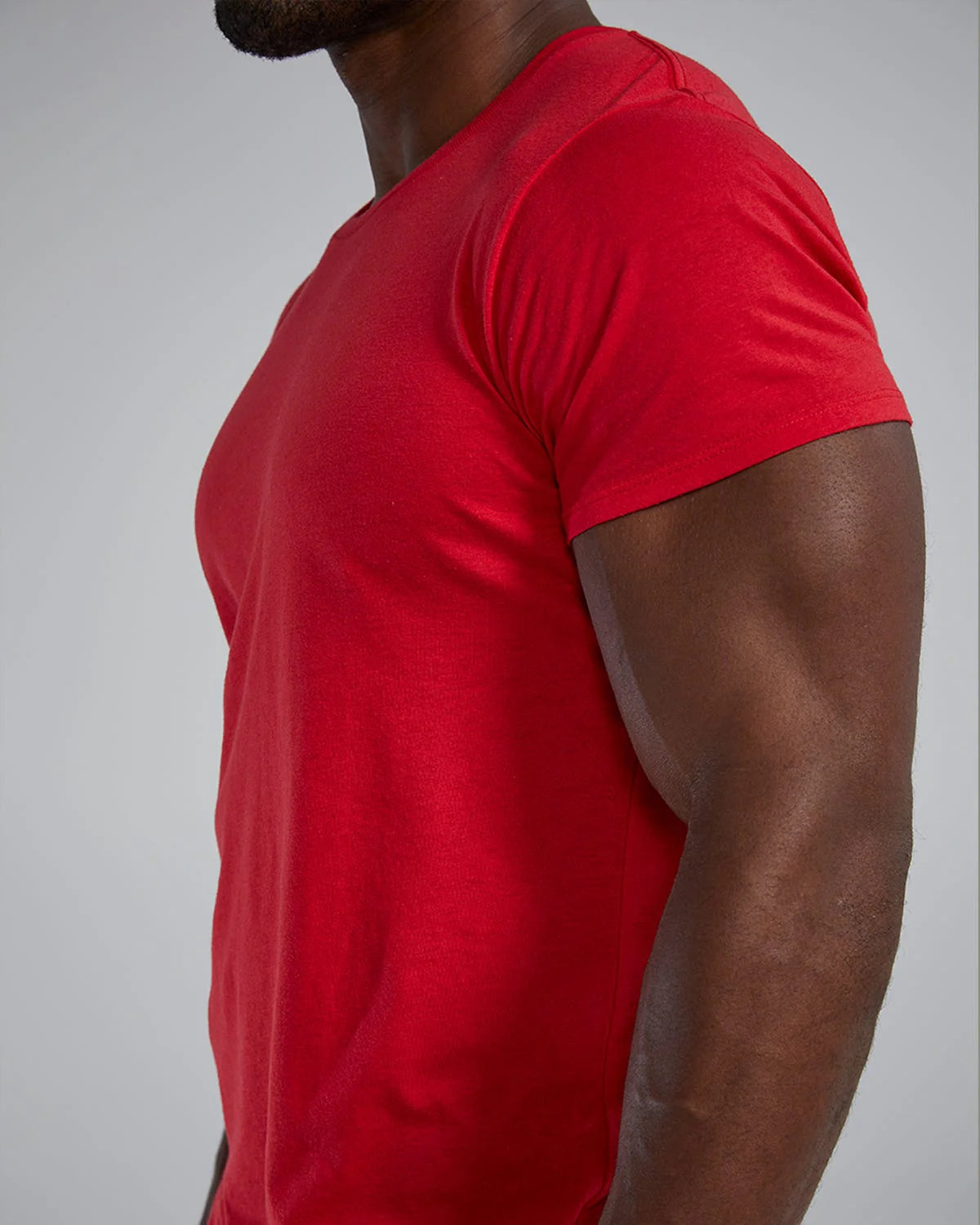 Unisex Lightweight Ultrasoft Tech Tee (Red)