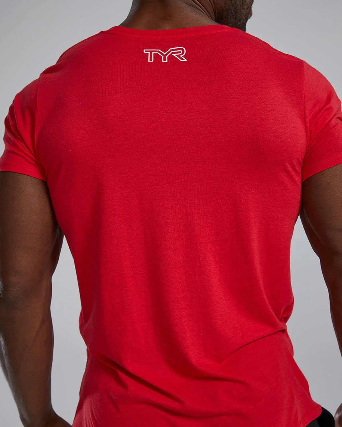 Unisex Lightweight Ultrasoft Tech Tee (Red)