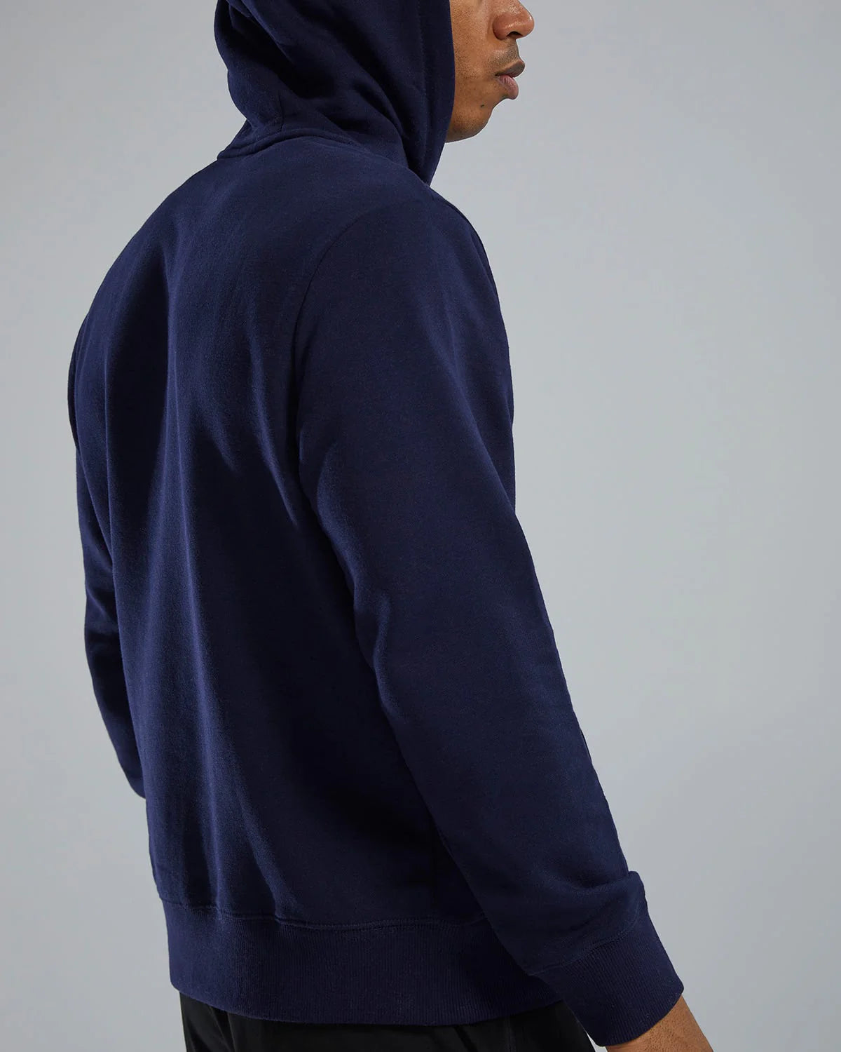 TYR UltraSoft Men's Big Logo Tech Hoodie - Navy