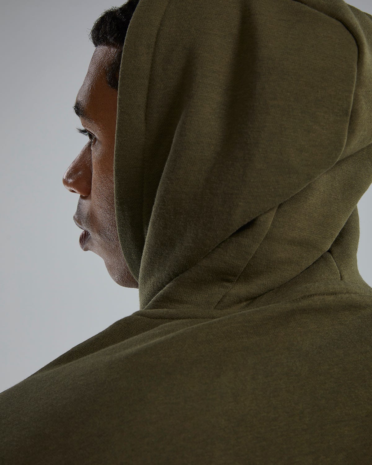 TYR UltraSoft Men's Big Logo Tech Hoodie - Olive Night