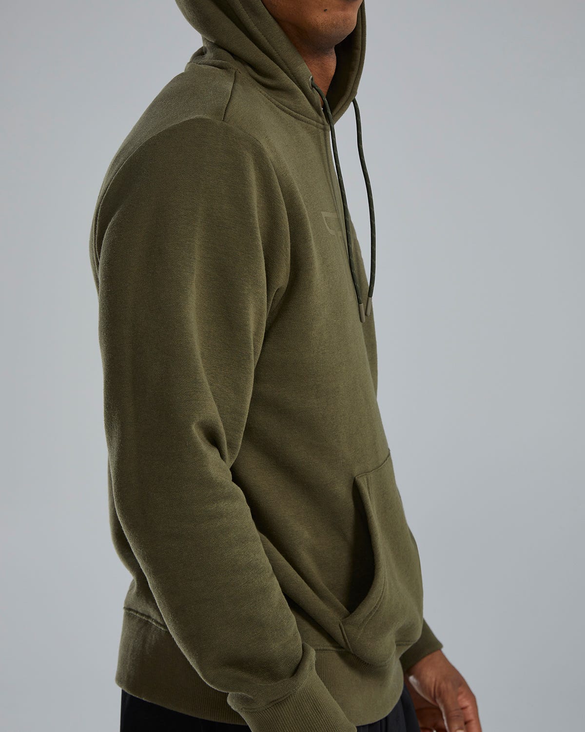 TYR UltraSoft Men's Big Logo Tech Hoodie - Olive Night
