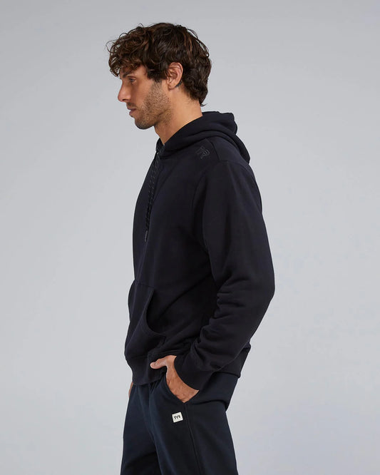 TYR UltraSoft Men's Midweight Fleece Hoodie - Black