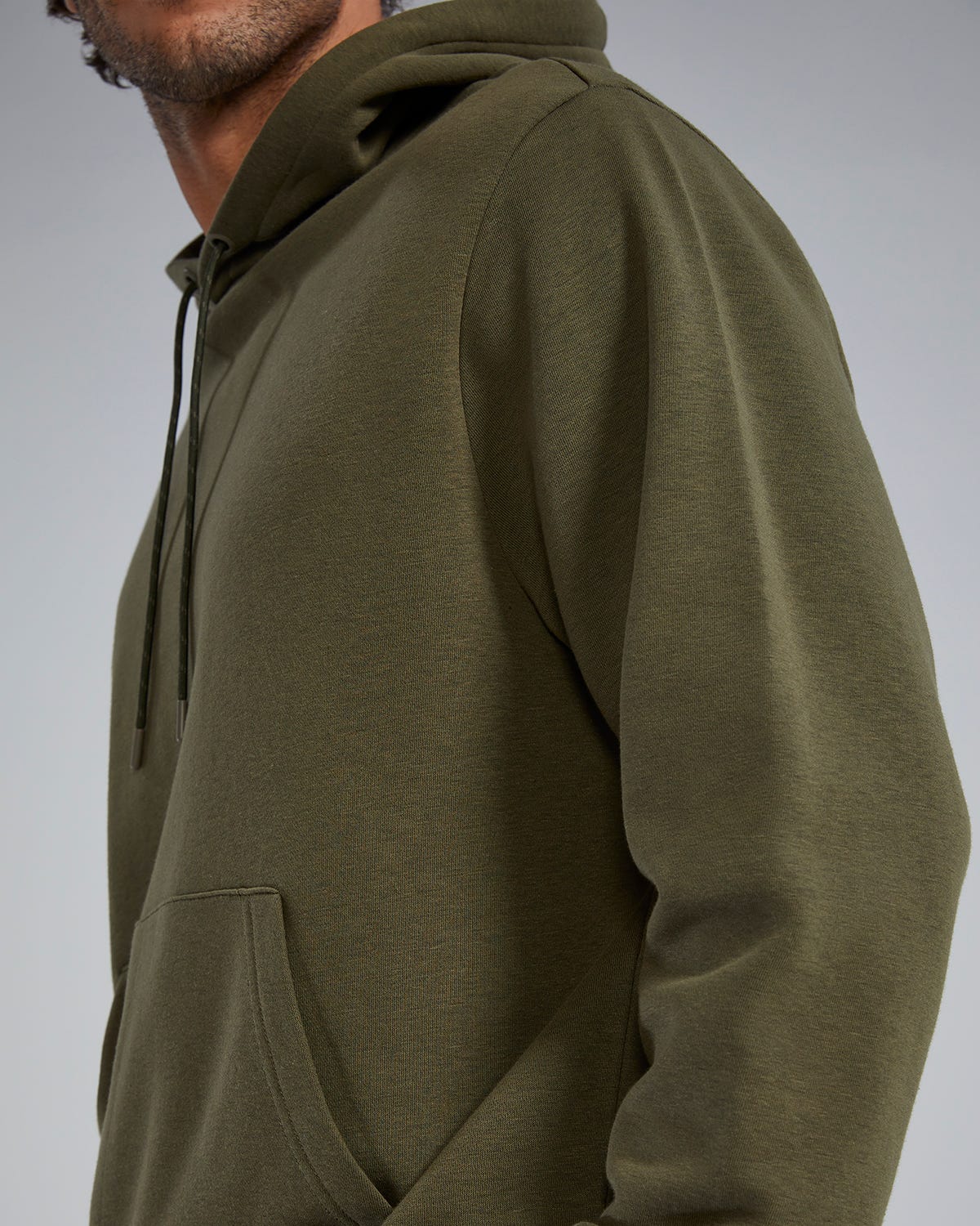 TYR UltraSoft Men's Midweight Fleece Hoodie - Olive Night