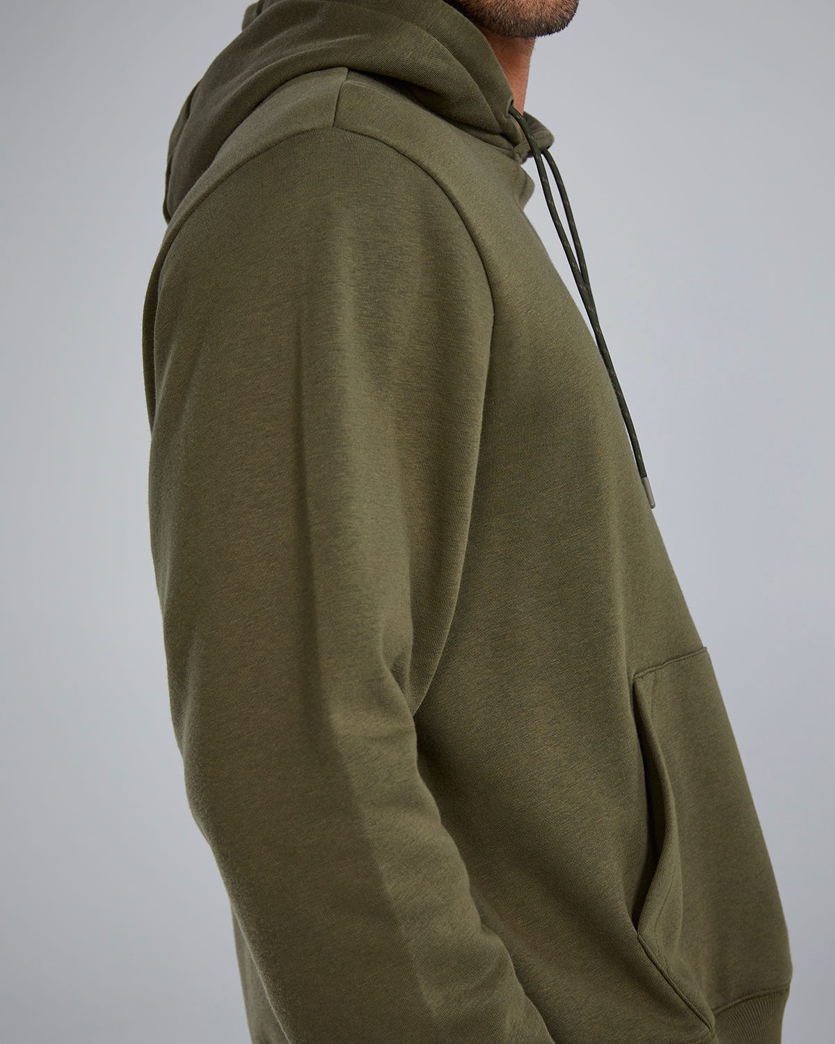 TYR UltraSoft Men's Midweight Fleece Hoodie - Olive Night