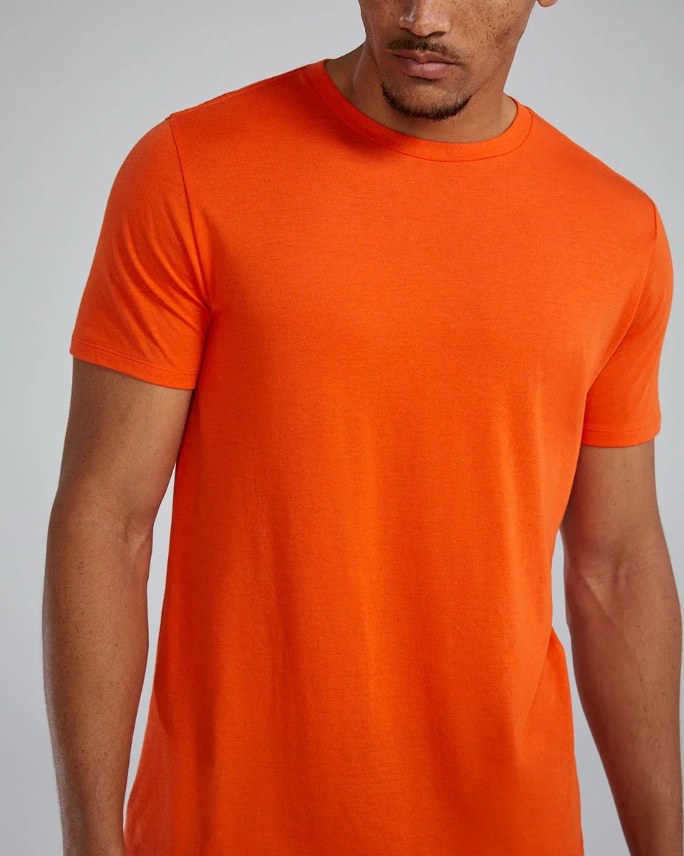 Unisex Lightweight Ultrasoft Tech Tee (Orange)