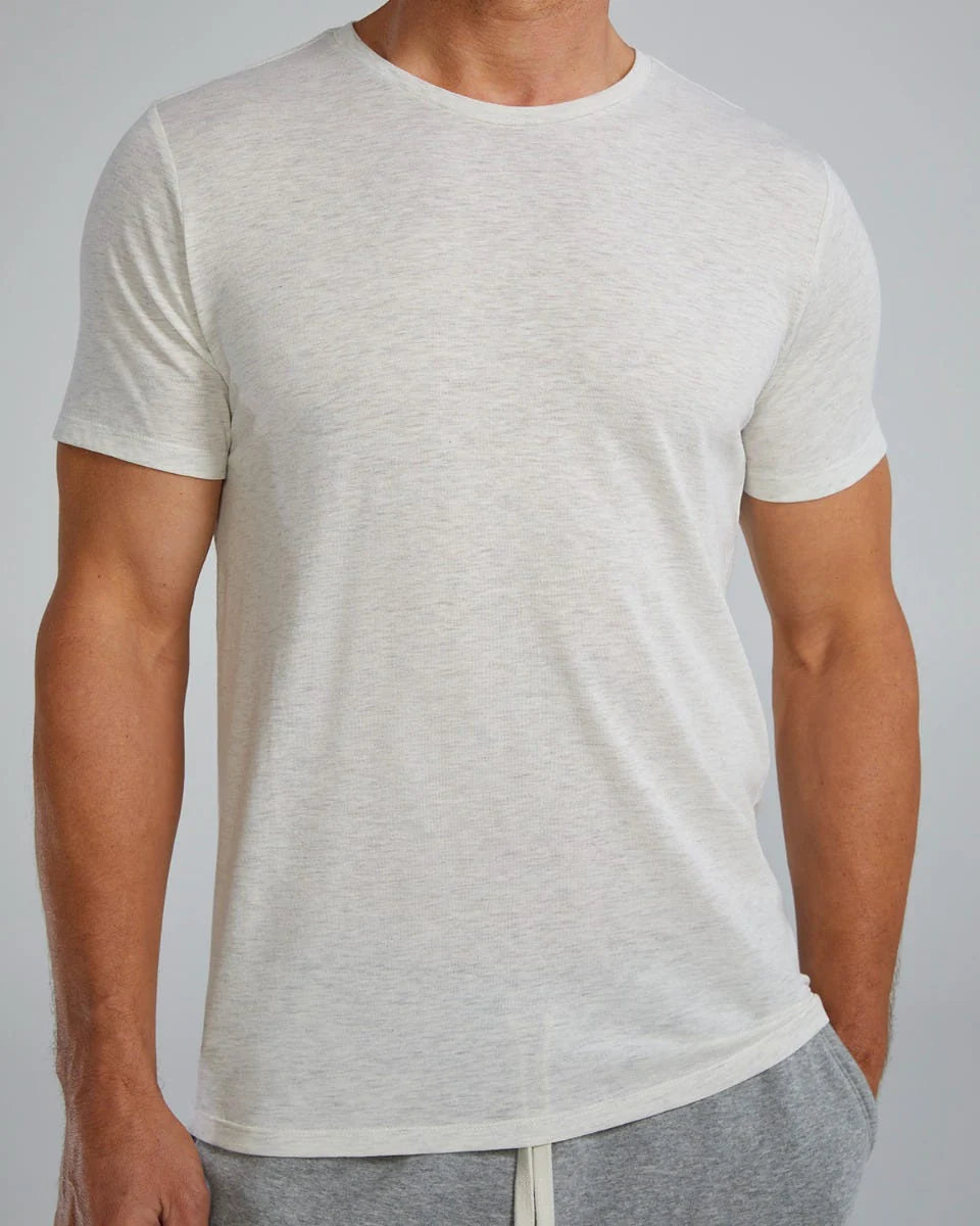 Unisex Lightweight Ultrasoft Tech Tee (Ash Heather)