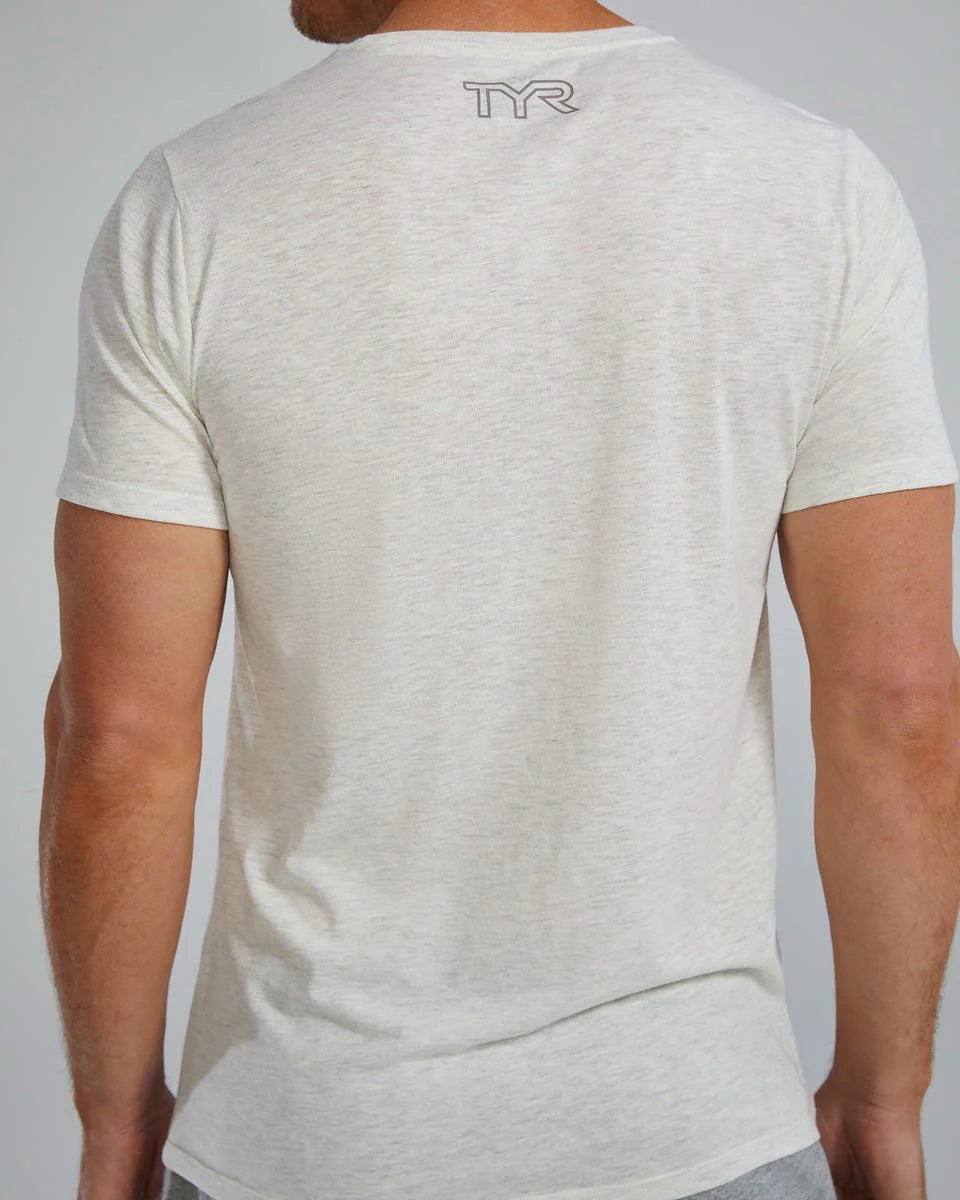 Unisex Lightweight Ultrasoft Tech Tee (Ash Heather)