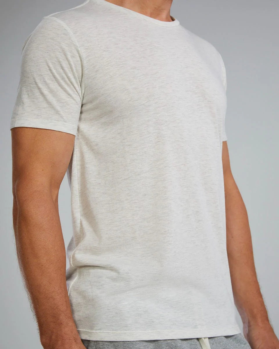 Unisex Lightweight Ultrasoft Tech Tee (Ash Heather)