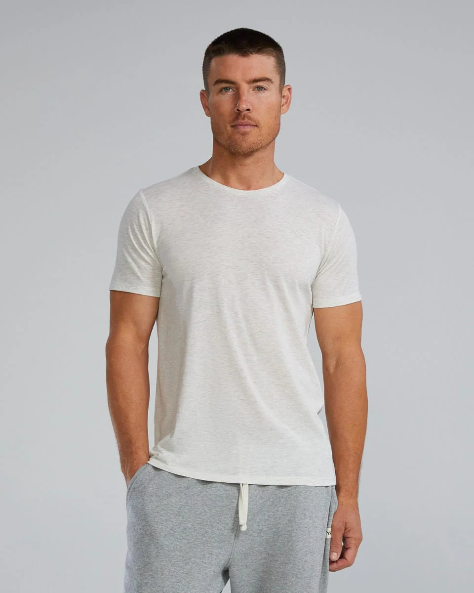 Unisex Lightweight Ultrasoft Tech Tee (Ash Heather)