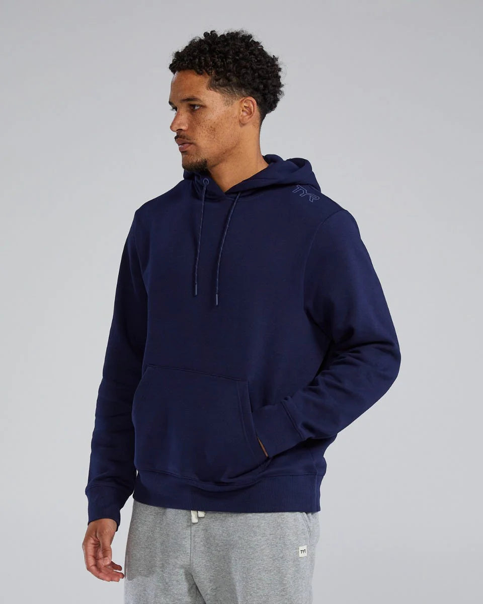 TYR UltraSoft Men's Midweight Fleece Hoodie - Navy – MAXbarbell LLC