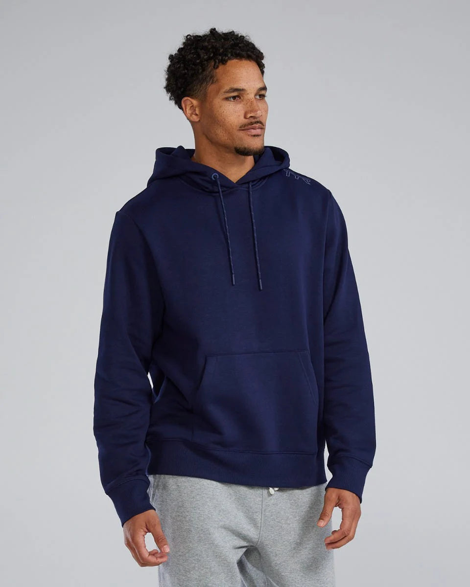 TYR UltraSoft Men's Midweight Fleece Hoodie - Navy