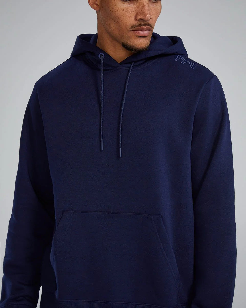 TYR UltraSoft Men's Midweight Fleece Hoodie - Navy