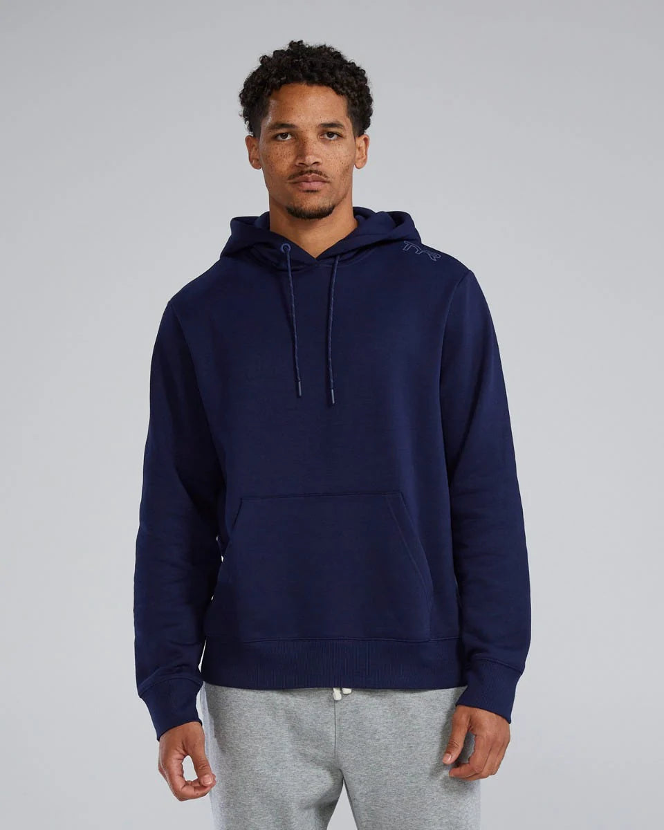 TYR UltraSoft Men's Midweight Fleece Hoodie - Navy