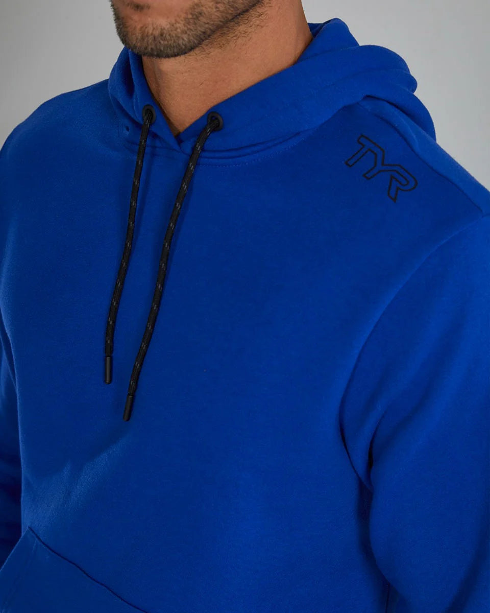 TYR UltraSoft Men's Midweight Fleece Hoodie - Royal