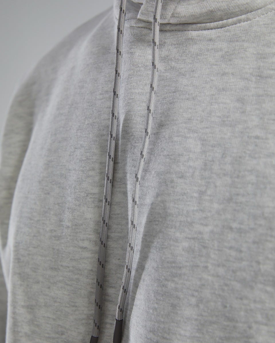 TYR UltraSoft Men's Midweight Fleece Hoodie - Ash Heather