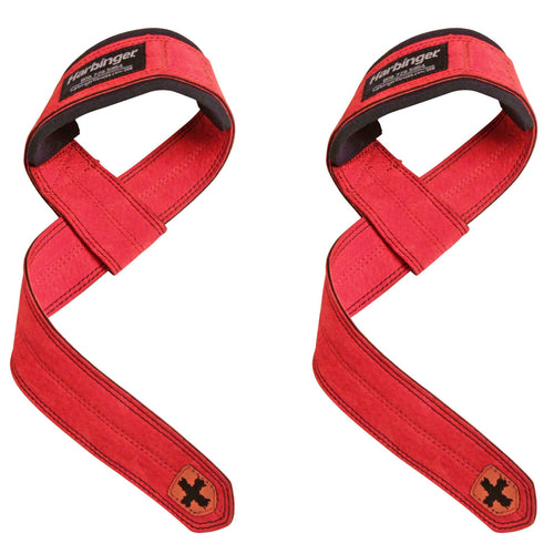 Padded Real Leather Lifting Straps