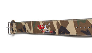 MAXbarbell Essentials - Camo powerlifting belt