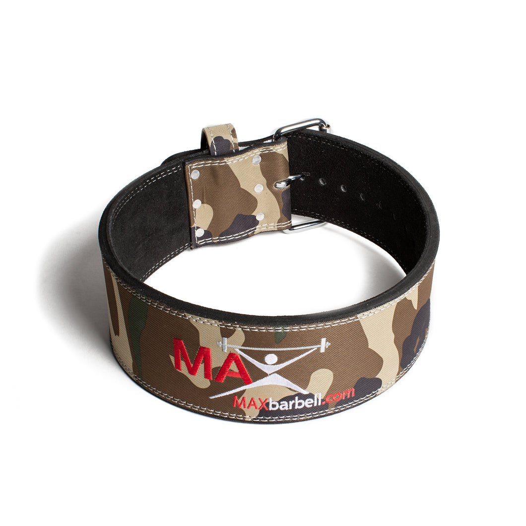 MAXbarbell Essentials - Camo powerlifting belt