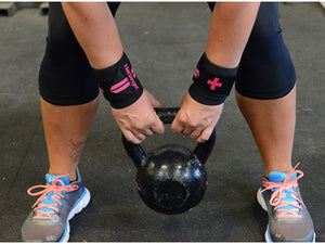 Pink Line Wrist Wraps - 18"