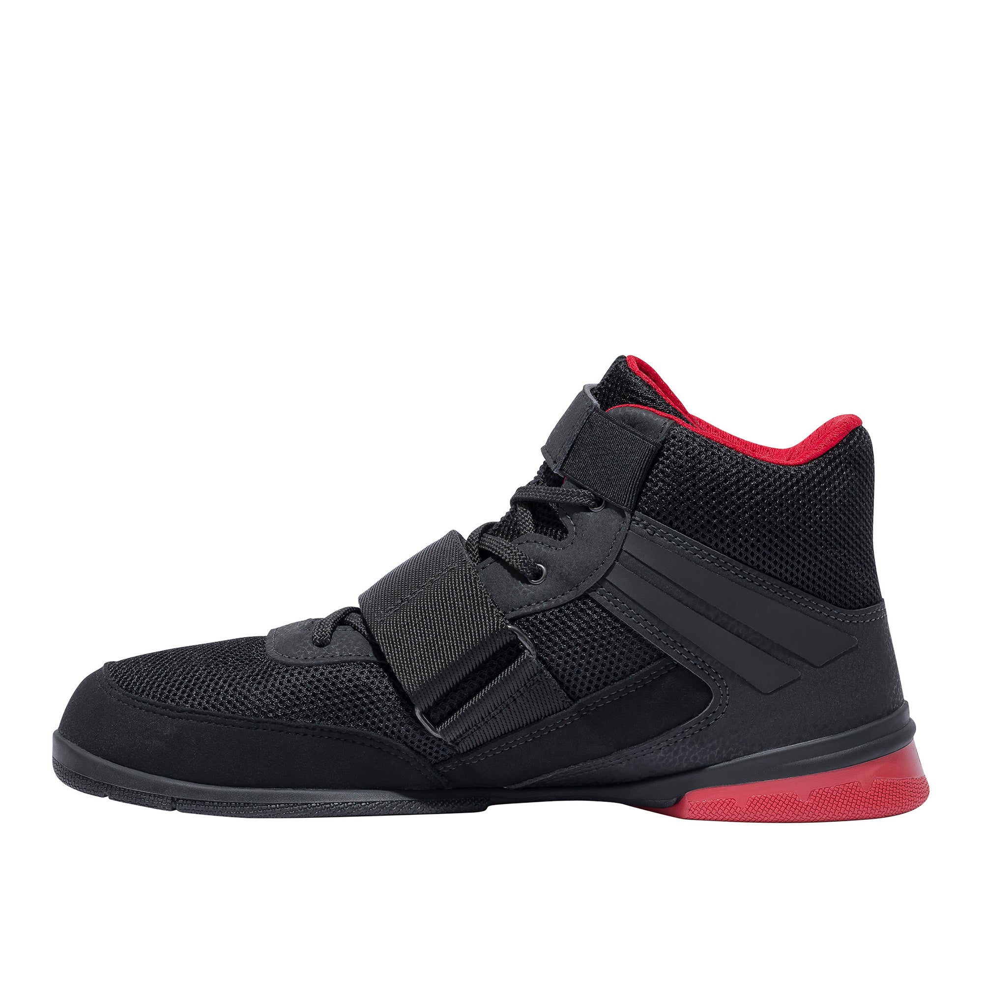 SABO Deadlift Pro Shoes Black Red Limited Russian Edition MAXbarbell LLC