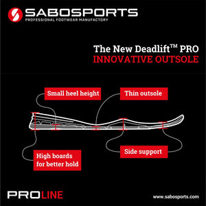 SABO Deadlift PRO Shoes -  Storm