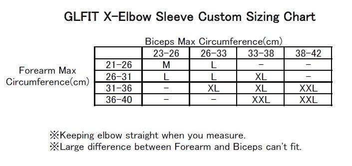 GLFIT X Elbow Sleeves (Singles) – MAXbarbell LLC