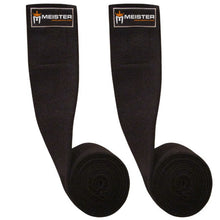 72" Power Knee Wraps w/ Velcro (Pair) - Black